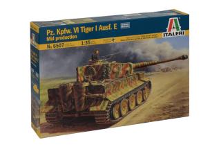 Italeri - Pz.Kpfw.VI Ausf.E Tiger I, Model Kit 6507, 1/35