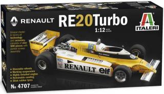 Italeri - Renault RE20 Turbo, Model Kit 4707, 1/12