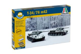 Italeri - T-34/76 Mod.1942, Fast Assembly 7523, 1/72