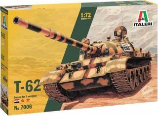Italeri - T-62, Model Kit military 7006, 1/72