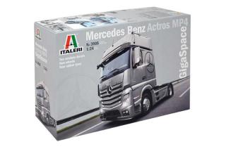 Italeri - tahač Mercedes Benz Actros MP4 Gigaspace, Model Kit 3905, 1/24