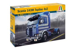 Italeri - tahač Scania 143M Topline 4x2, Model Kit 3910, 1/24