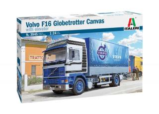 Italeri - VOLVO F16 Globetrotter Canvas,  Model Kit 3945, 1/24