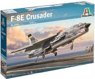 Italeri - Vought F-8E Crusader, Model Kit letadlo 1456, 1/72