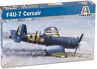 Italeri - Vought F4U-7 Corsair, Model Kit letadlo 1313, 1/72