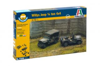 Italeri - Willys Jeep MB, US Army, Fast Assembly 7506, 1/72