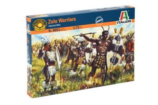 Italeri - ZULU WARRIORS (ZULU WAR), Model Kit figurky 6051, 1/72