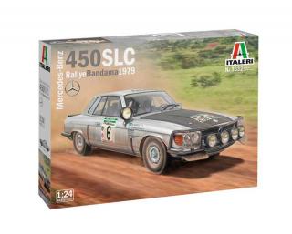 Italery - Mercedes-Benz 450SLC Rallye Bandama 1979, Model Kit auto 3632, 1/24