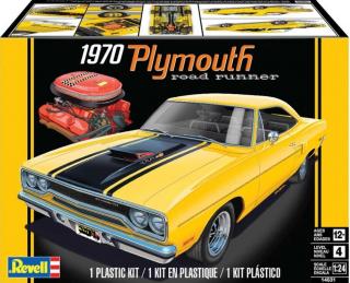 Revell - 1970 Plymouth Roadrunner, Plastic ModelKit MONOGRAM auto 4531,1/24