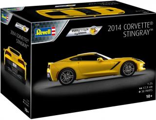 Revell - 2014 Corvette Stingray - EasyClick auto 07825, 1/25