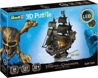 Revell 3D Puzzle - Black Pearl (LED Edition), 00155