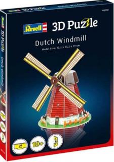 Revell - 3D Puzzle - Dutch Windmill, 00110