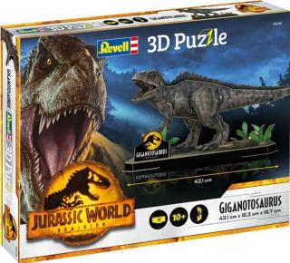 Revell - 3D Puzzle - Jurassic World - Giganotosaurus, 00240