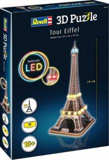 Revell 3D Puzzle - Tour Eiffel (LED Edition), 00150