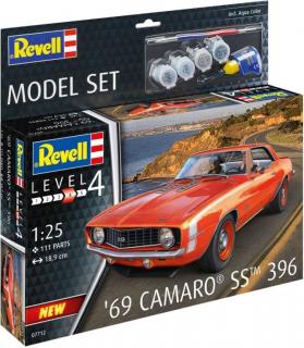 Revell - 69 Camaro SS, ModelSet auto 67712, 1/25