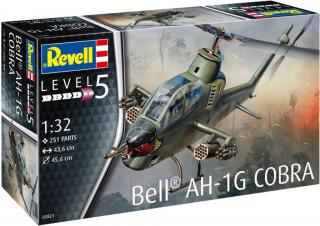 Revell - AH1G Cobra, Plastic ModelKit vrtulník 03821, 1/32