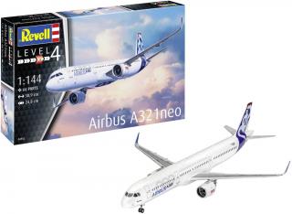Revell - Airbus A321 Neo, Plastic ModelKit 04952, 1/144