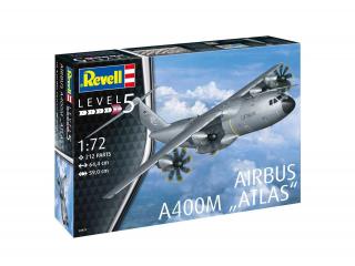 Revell - Airbus A400M Atlas, Plastic ModelKit letadlo 03929, 1/72