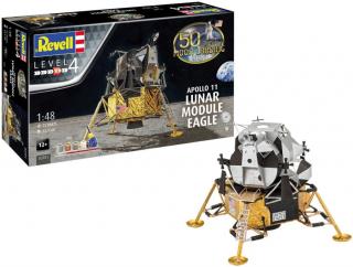 Revell - Apollo 11 lunární modul  Eagle , 50 Years Moon Landing, Gift-Set 03701, 1/48