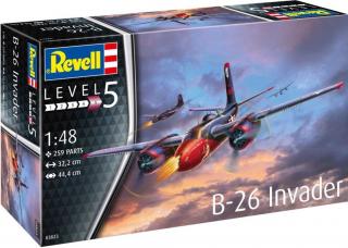 Revell - B-26C Invader, Plastic ModelKit letadlo 03823, 1/48