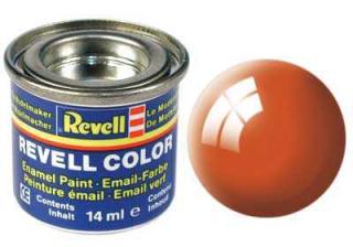 Revell - Barva emailová 14ml - č. 30 lesklá oranžová (orange gloss), 32130