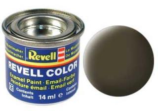 Revell - Barva emailová 14ml - č. 40 matná černozelená (black-green mat), 32140