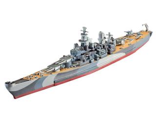 Revell - bitevní loď USS Missouri, US Navy, 2.světová válka, ModelKit 05128, 1/1200