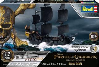 Revell - Černá perla / Black Pearl, Piráti z Karibiku, EasyClick loď 05499, 1/150