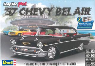 Revell - Chevrolet Chevy Bel Air `57, Snap Kit MONOGRAM 1529, 1/25