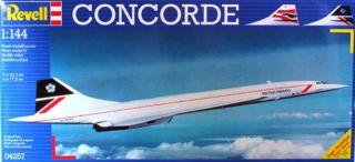 Revell - Concorde  British Airways  , ModelKit 04257, 1/144