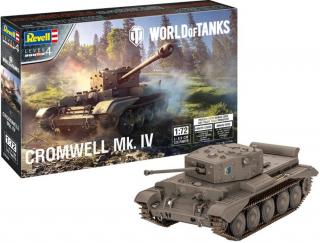 Revell - Cromwell Mk. IV, Plastic ModelKit World of Tanks 03504, 1/72
