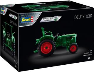Revell - Deutz D30 Tractor - EasyClick traktor 07826, 1/24