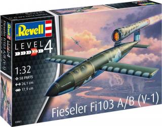 Revell - Fieseler Fi103 A/B V-1, Plastic ModelKit 03861, 1/32