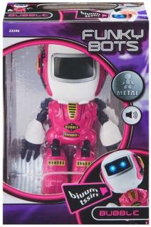 Revell - Funky Bots Bubble Robot REVELL 23396, růžový