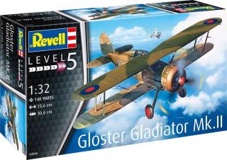 Revell - Gloster Gladiator Mk. II, Plastic ModelKit 03846, 1/32