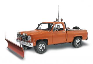 Revell - GMC® Pickup se sněžným pluhem, Plastic ModelKit MONOGRAM 7222, 1/24