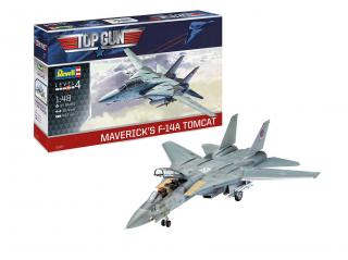 Revell -  Grumman F-14A Tomcat, Maverick's ‘Top Gun’, Plastic ModelKit 03865, 1/48