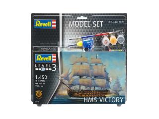 Revell - HMS Victory, ModelSet loď 65819, 1/450