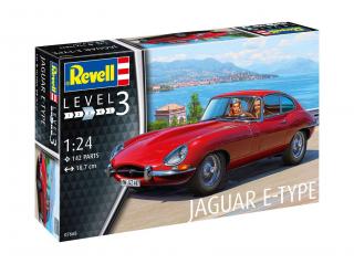 Revell - Jaguar E-Type (Coupé), ModelKit 07668, 1/24