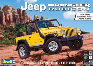 Revell - Jeep® Wrangler Rubicon, ModelKit MONOGRAM 4501, 1/25