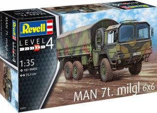 Revell - MAN 7t Milgl, Plastic ModelKit 03291, 1/35