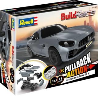 Revell - Mercedes-AMG GT R, šedý, Build 'n Race auto 23152, 1/43