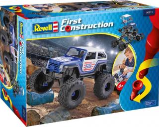 Revell - Monster Truck, First Construction auto 00919, 1/20
