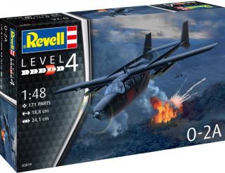 Revell - O-2A Skymaster, ModelSet letadlo 63819, 1/48