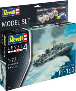 Revell - Patrol Torpedo Boat PT-559 / PT-160, ModelSet loď 65175, 1/72