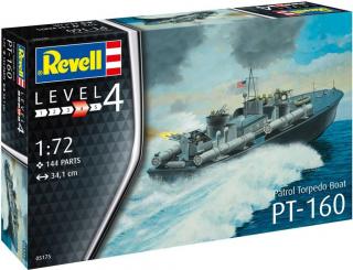 Revell - Patrol Torpedo Boat PT-559 / PT-160, Plastic ModelKit loď 05175, 1/72