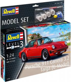 Revell - Porsche 911 Targa  G-Model, ModelSet auto 67689, 1/24