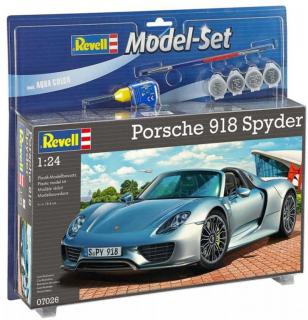 Revell - Porsche 918 Spyder, ModelSet 67026, 1/24