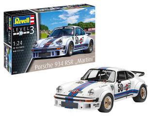 Revell - Porsche 934 RSR  Martini , Plastic ModelKit 07685, 1/24