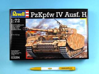 Revell - PzKpfw.IV Ausf.H, Wehrmacht, ModelKit 03184, 1/72